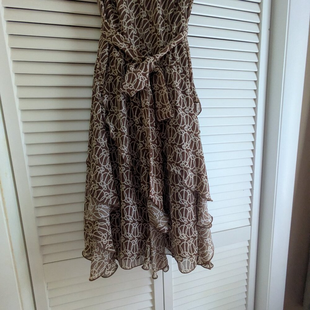 Flowy Ruffle Hem Dancing Dress - Picture 4 of 4